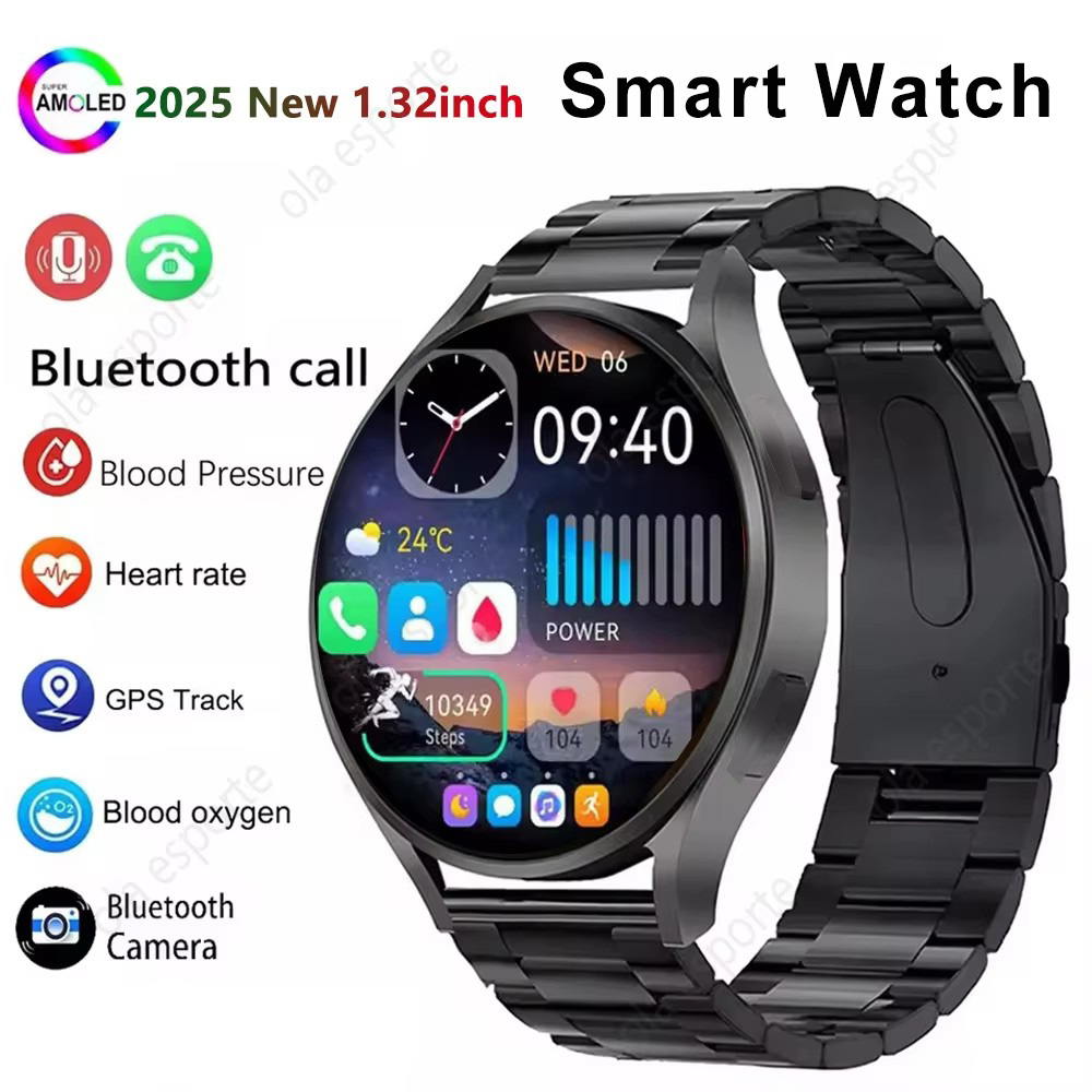 Smartwatch Health Watches For Women - 새로운 스마트워치 1.32인치 HD AMOLED 스크린