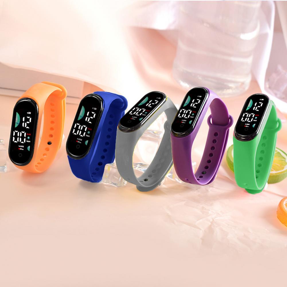 Smartwatch Digital Watches For Kid Girl - 어린이용 스마트 LED 디지털 만화 시계,