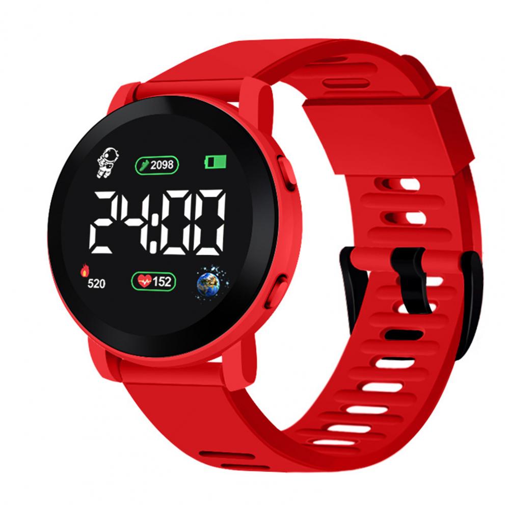 Smartwatch Digital Watches For Kid Girl - 어린이 LED 디지털 시계 방수 자동