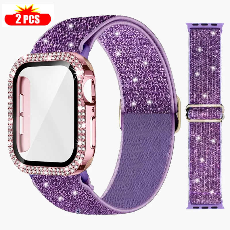 Smartwatch Apple Watches For Women - Apple Watch 용 밴드 + 케이스