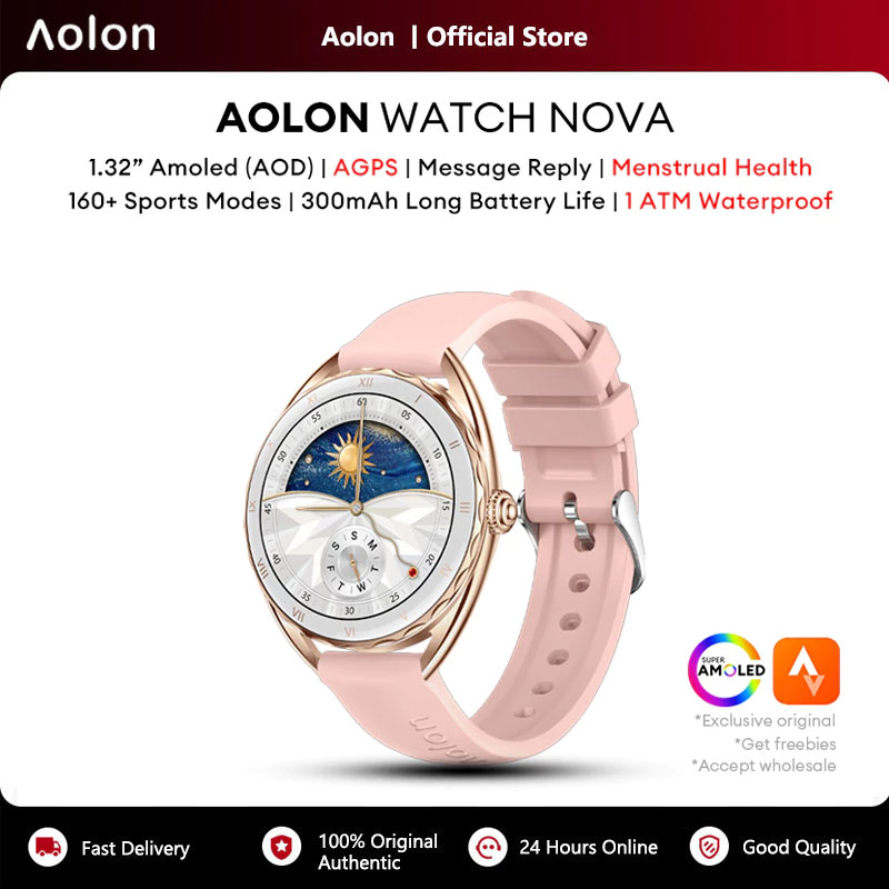 Smartwatch Watch Whatsapp - Aolon Nova 스마트 워치 1.32인치 AMOLED