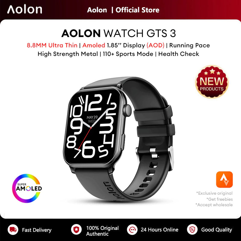 Smartwatch Watch Whatsapp - Aolon GTS3 스마트 워치 1.85인치 AMOLED