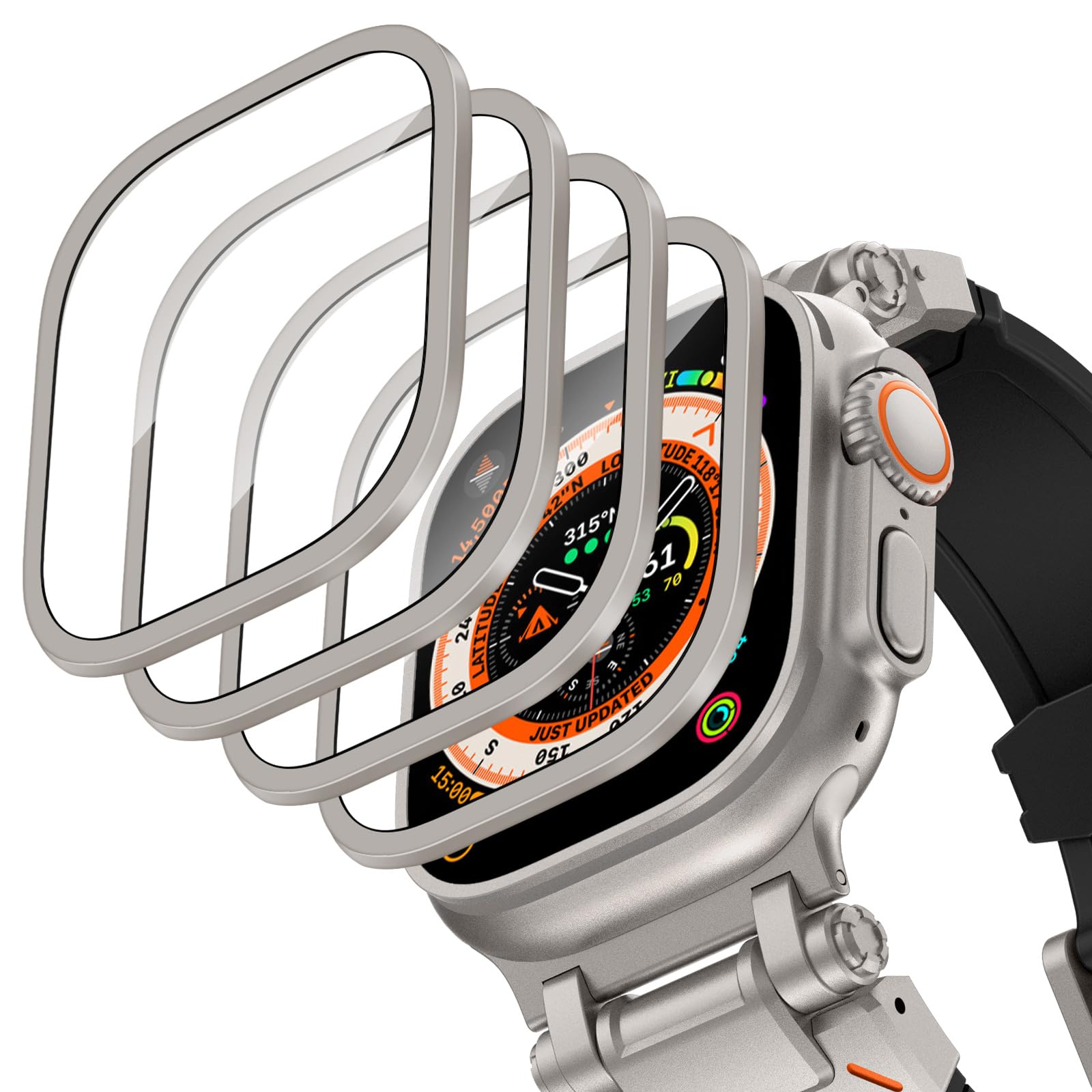 Smartwatch Apple Watches For Women - Apple Watch Ultra 2-3용 알루미늄 합금