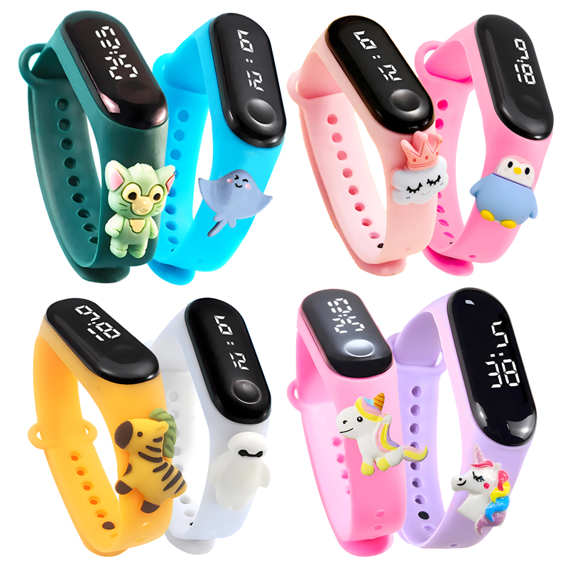 Smartwatch Digital Watches For Kid Girl - 럭셔리 키즈 스포츠 시계 방수 스마트