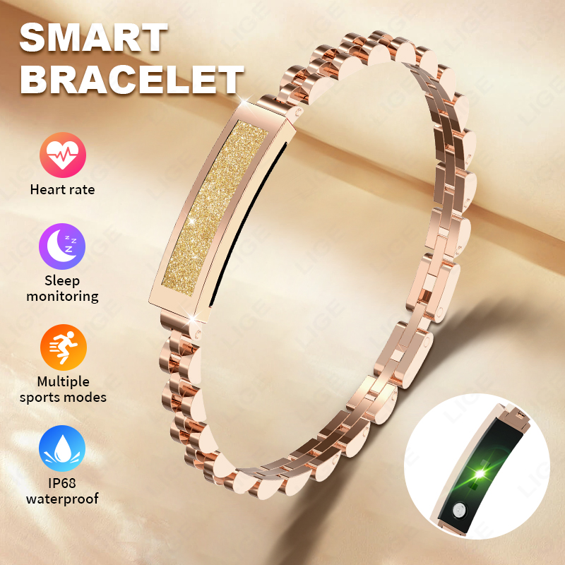 LIGE 새로운 스마트 워치 여성 화면 없음 심박수 혈 - Smartwatch Health Watches For Women 리뷰 및 가격
