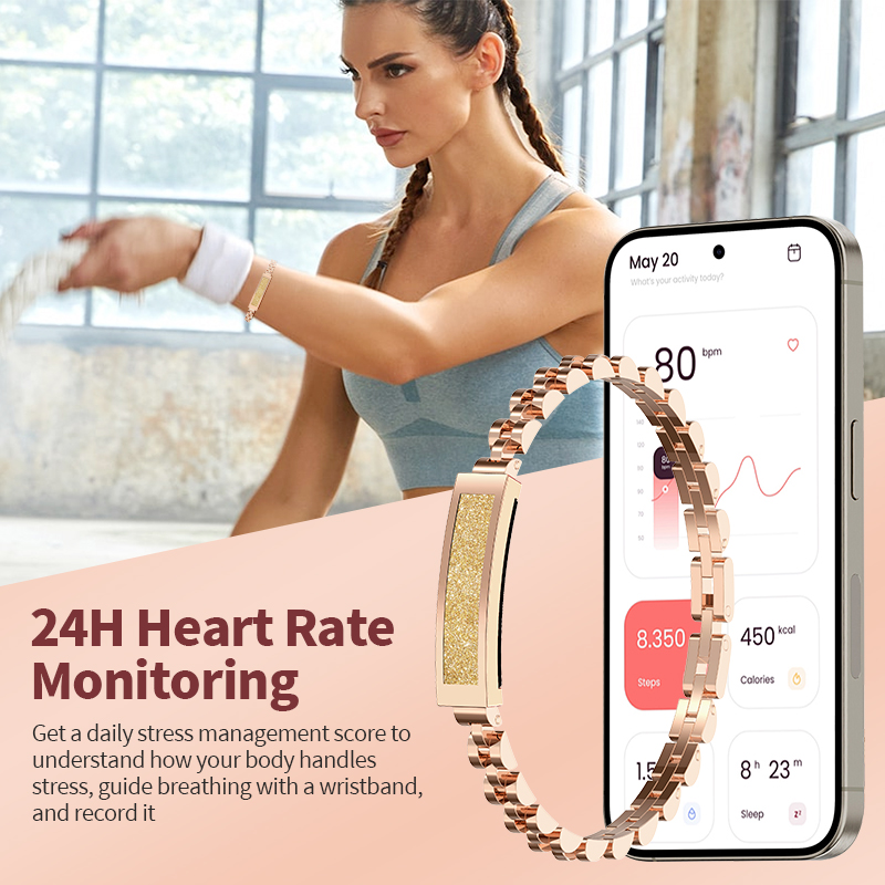LIGE 새로운 스마트 워치 여성 화면 없음 심박수 혈 - Smartwatch Health Watches For Women 리뷰 및 가격