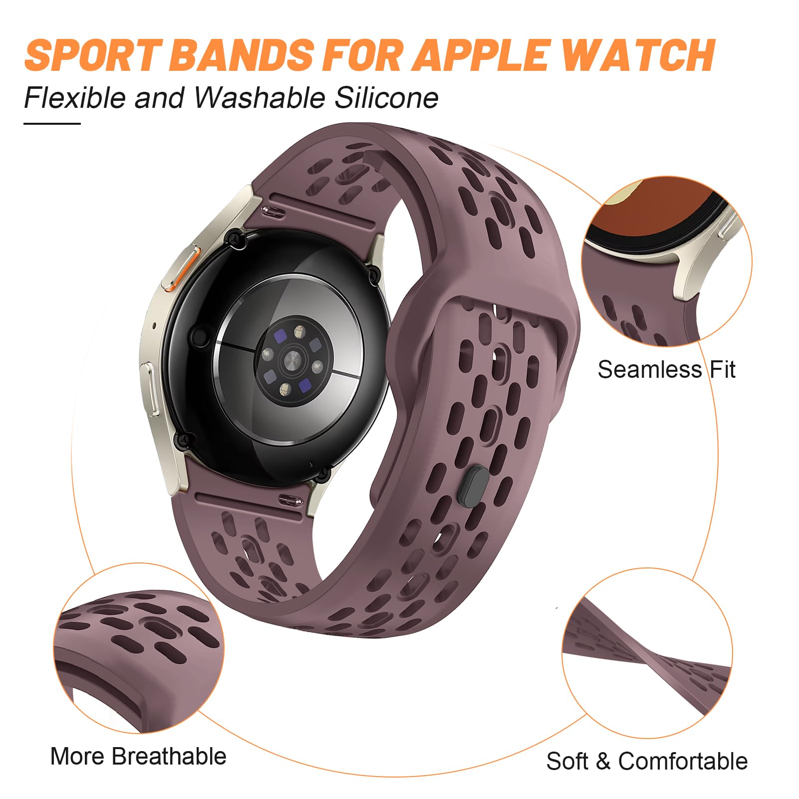 삼성 갤럭시 워치 7 FE 44mm 40mm용 스트랩, - Smartwatch Samsung Watches For Men 리뷰 및 가격