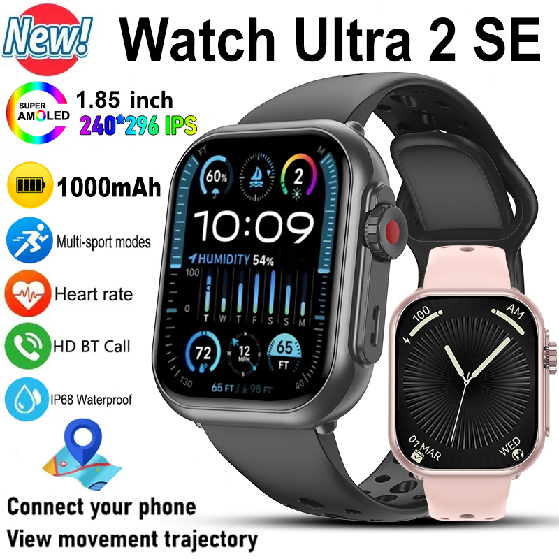 스마트 워치 울트라 2 SE 남성 여성 1000mAh  - Smartwatch Apple Watches For Women 리뷰 및 가격
