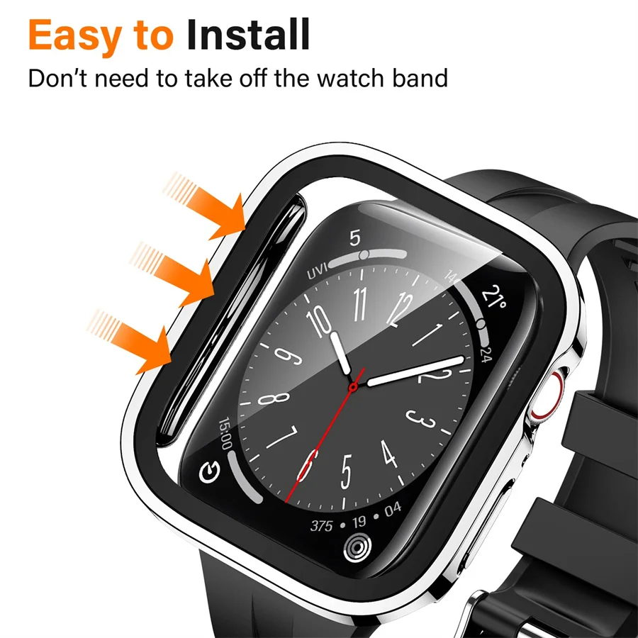 Apple Watch 케이스 시리즈 용 유리 + 커버  - Smartwatch Apple Watches For Women 리뷰 및 가격