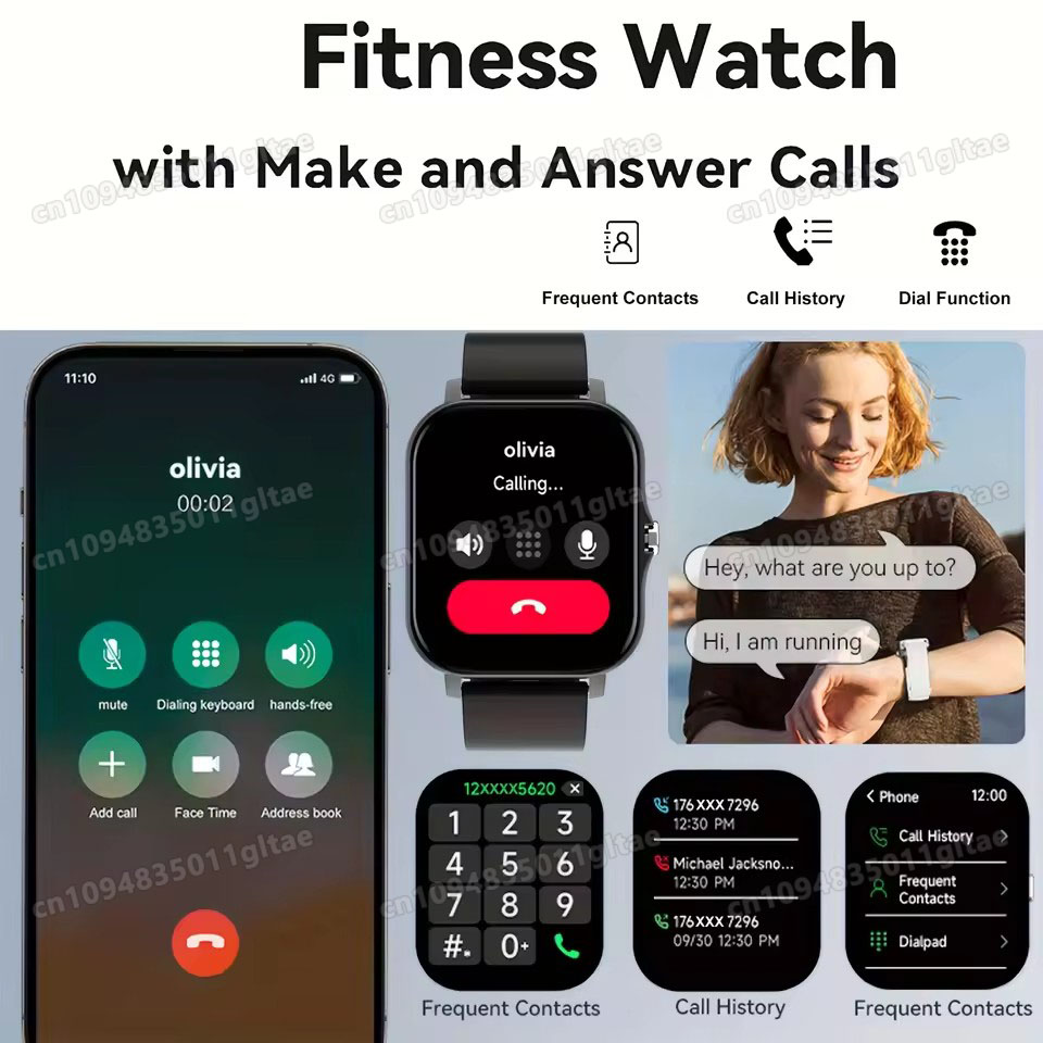 최신 업그레이드 패션 디자인 1.83인치 스포츠 스마트 - Smartwatch Latest Watches For Women 리뷰 및 가격