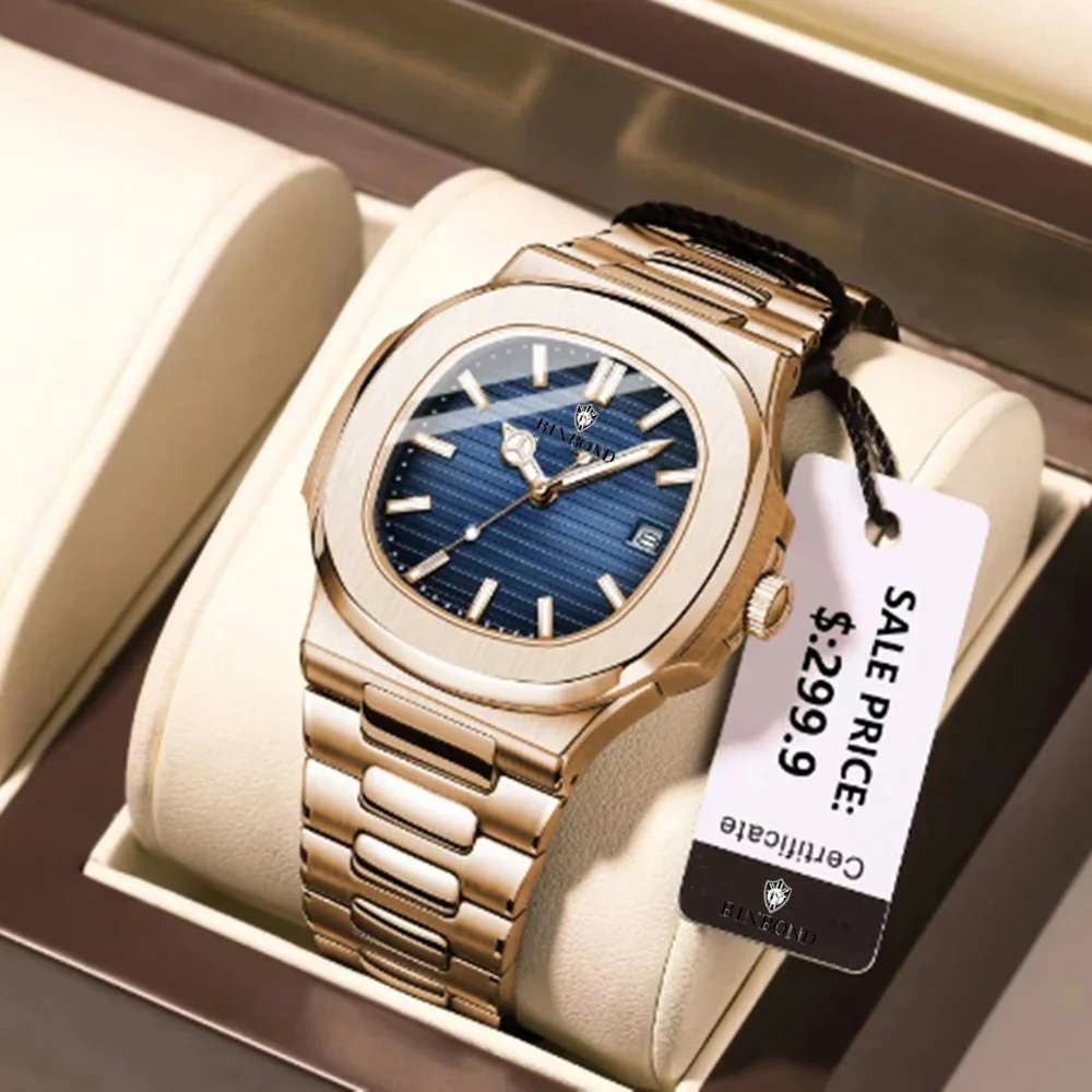 뉴 스위스 남성 캐주얼 로즈 골드 시계 남성용 럭셔리  - Smartwatch Luxury Watches 리뷰 및 가격