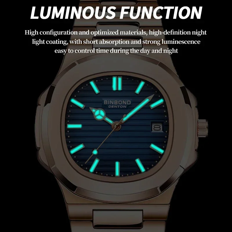 뉴 스위스 남성 캐주얼 로즈 골드 시계 남성용 럭셔리  - Smartwatch Luxury Watches 리뷰 및 가격