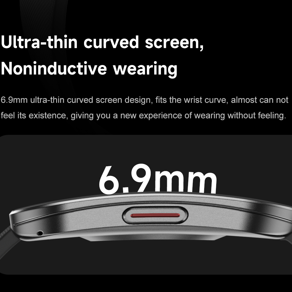 Amoled 초박형 곡선 방수 Smartwatch 여성 - Smartwatch Health Watches For Women 리뷰 및 가격