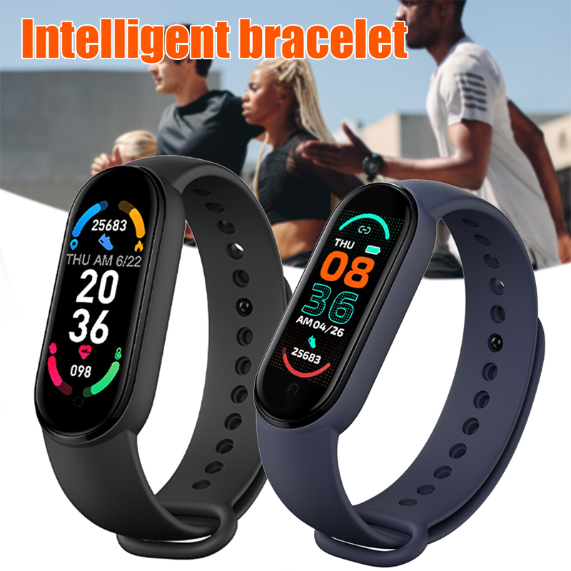 M6 스마트워치 남녀 스포츠 스마트 팔찌 심박수 측정  - Smartwatch Iphone Watch For Men 리뷰 및 가격