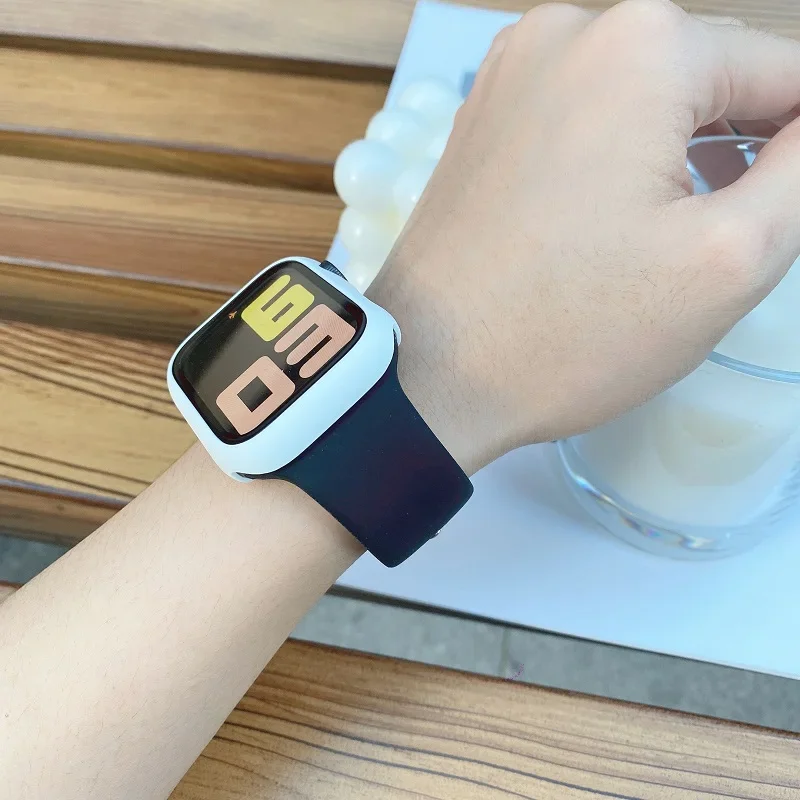 Apple Watch 스트랩 용 실리콘 밴드 44mm  - Smartwatch Apple Watches For Women 리뷰 및 가격