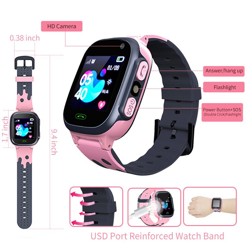 어린이 스마트 시계 어린이를위한 방수 Smartwatc - Smartwatch Digital Watches For Kid Girl 리뷰 및 가격