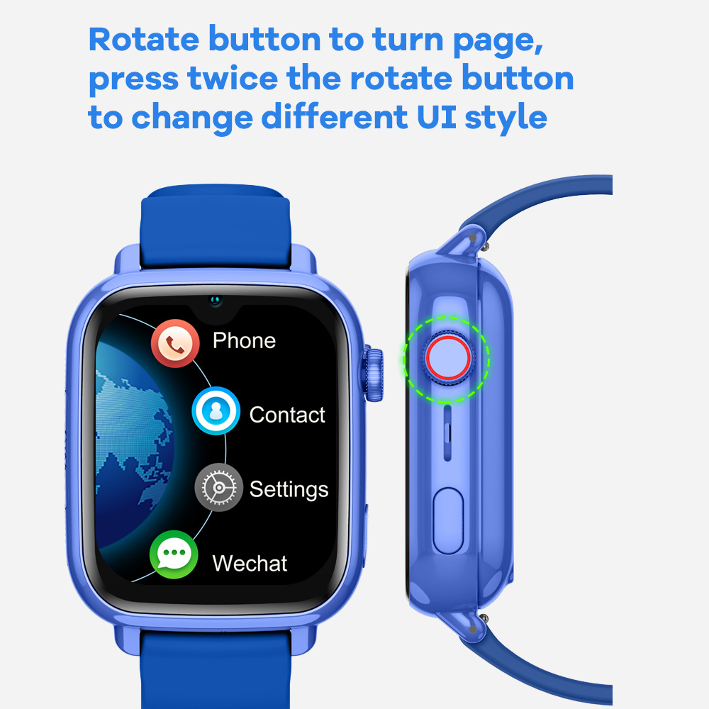 어린이를 위한 스마트 시계 4G SOS WIFI GPS - Smartwatch Watch Whatsapp 리뷰 및 가격