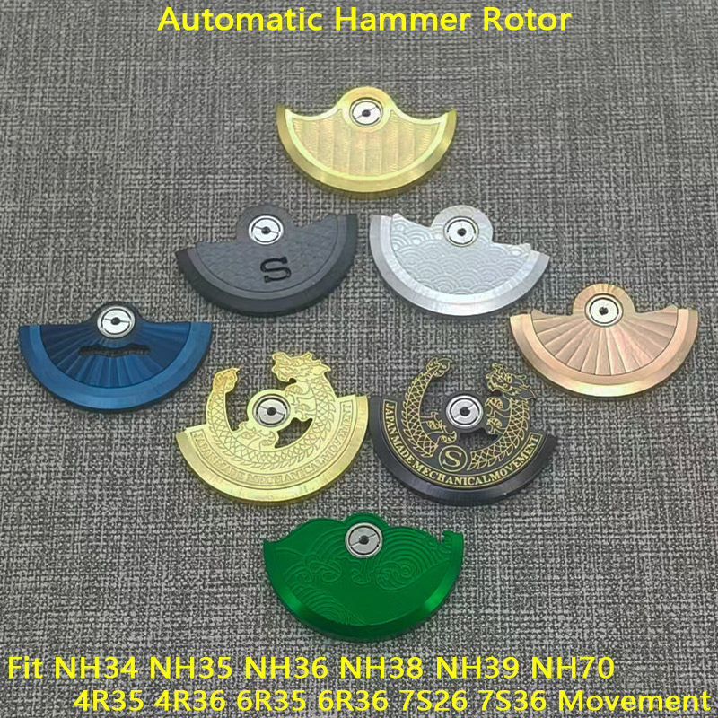 NH35 NH36 무브먼트 오토매틱 진동추 로터 NH3 - Watch Movement Rotor 리뷰 및 가격