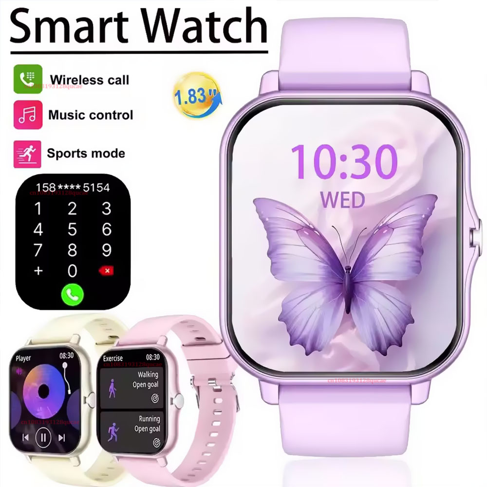 최신 업그레이드 패션 디자인 1.83인치 풀스크린 터치 - Smartwatch Latest Watches For Women 리뷰 및 가격