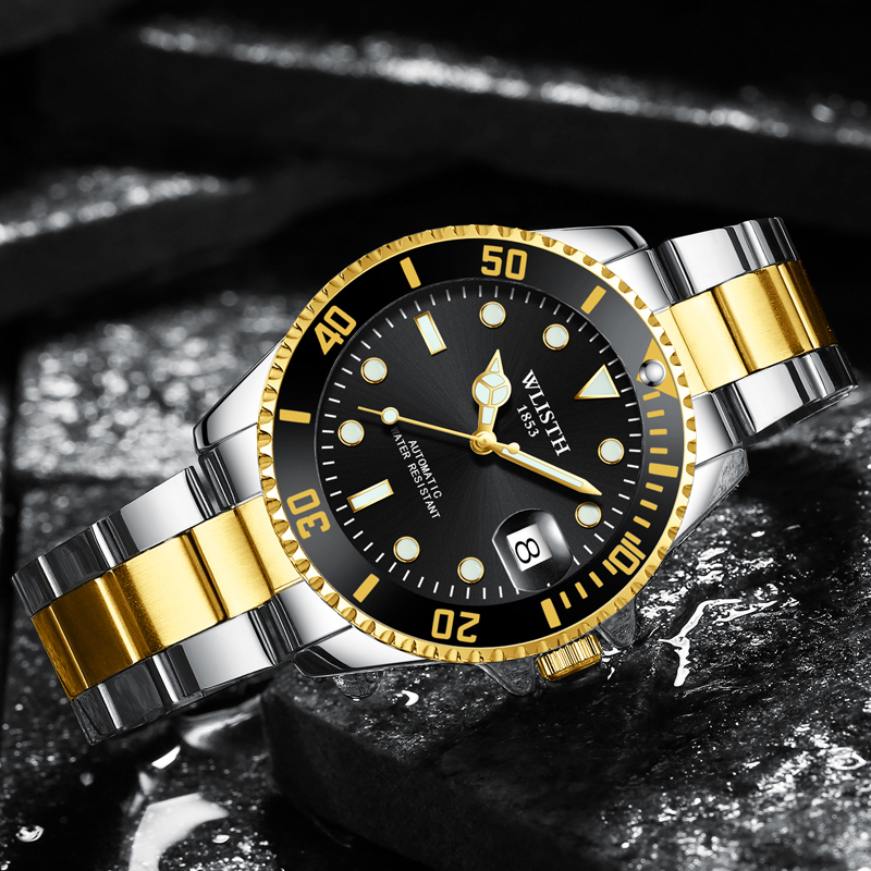 남성용 WLISTH 시계 클래식 오리지널 오토매틱 기계 - Smartwatch Luxury Watches 리뷰 및 가격