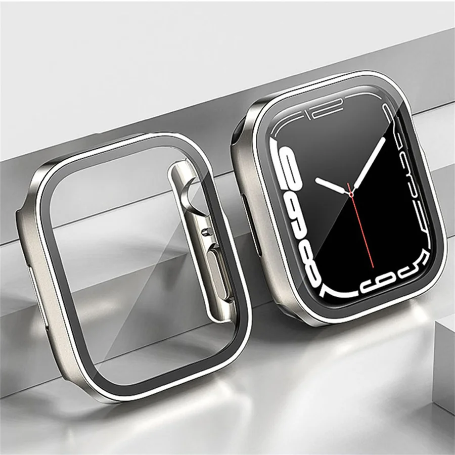 애플 워치 시리즈용 유리 및 커버 케이스, 스트레이트  - Smartwatch Apple Watches For Women 리뷰 및 가격