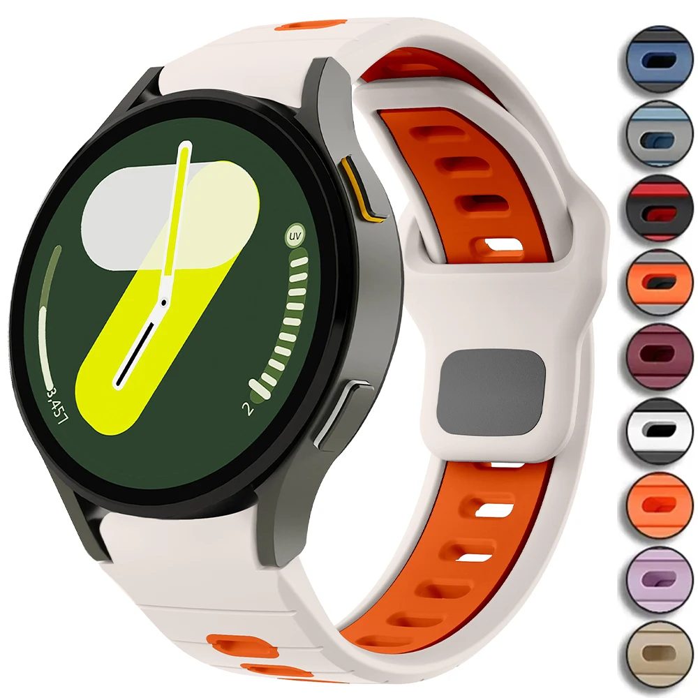 삼성 갤럭시 워치 7 6 4 클래식 5 프로용 스트랩, - Smartwatch Samsung Watches For Men 리뷰 및 가격