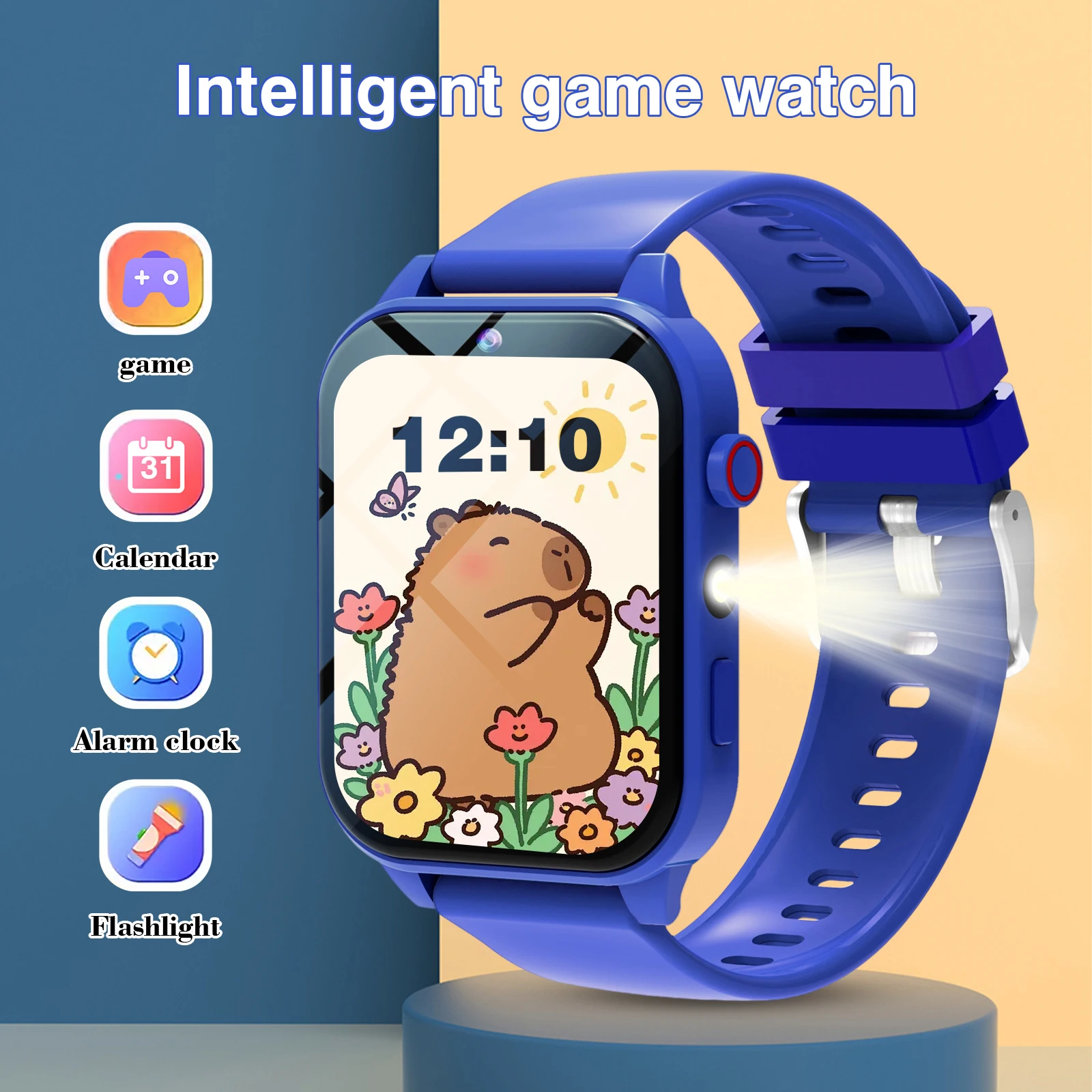어린이용 스마트 시계 18개 게임 카메라 방수 손전등  - Smartwatch Digital Watches For Kid Girl 리뷰 및 가격