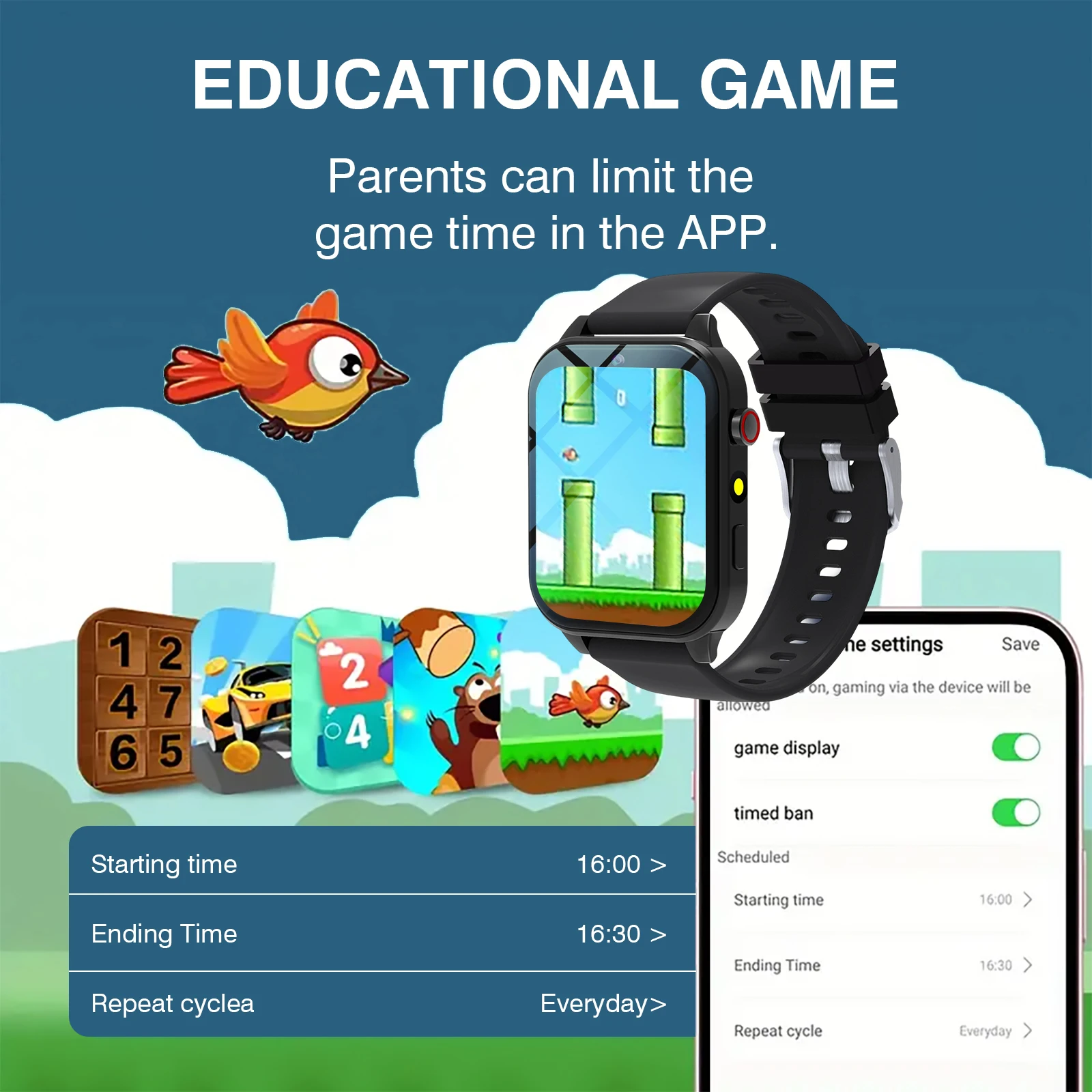 어린이용 스마트 시계 18개 게임 카메라 방수 손전등  - Smartwatch Digital Watches For Kid Girl 리뷰 및 가격