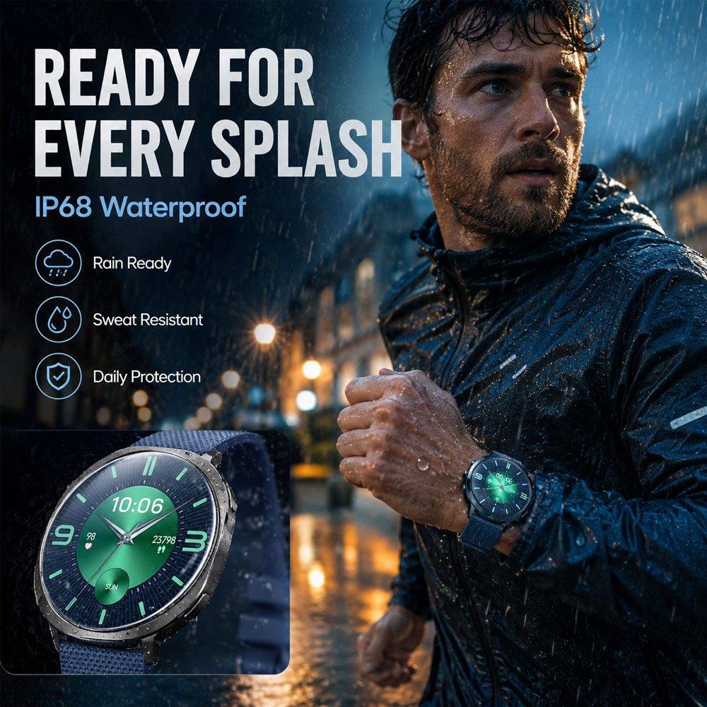 새로운 M301 스마트워치, 라운드 AMOLED 곡면  - Smartwatch Health Watches For Women 리뷰 및 가격