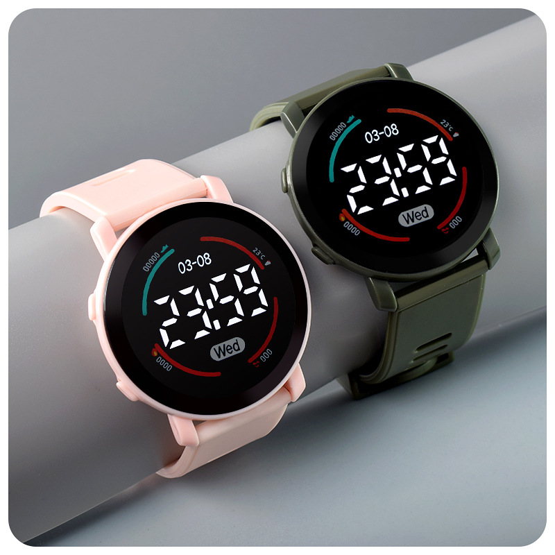 LED 시계 패션 스포츠 디지털 어린이 시계 고무 스트 - Smartwatch Digital Watches For Kid Girl 리뷰 및 가격