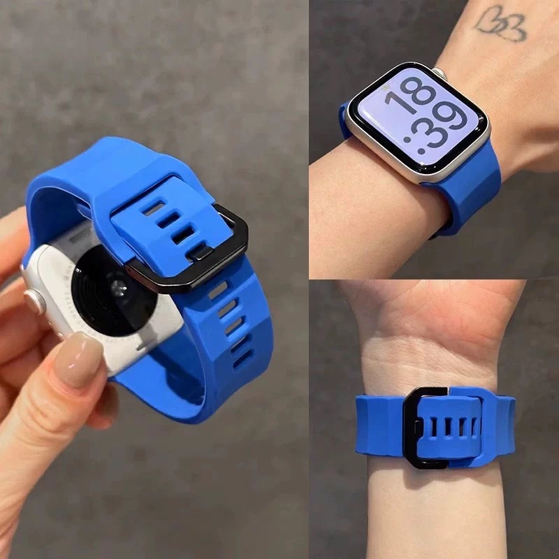 프리미엄 소프트 웨이브 실리콘 애플워치 밴드 (애플워치 - Smartwatch Premium Watches For Women 리뷰 및 가격