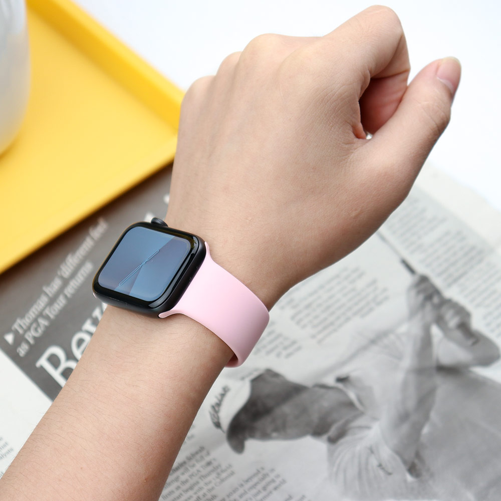Apple Watch 밴드 용 실리콘 스트랩 45mm  - Smartwatch Apple Watches For Women 리뷰 및 가격
