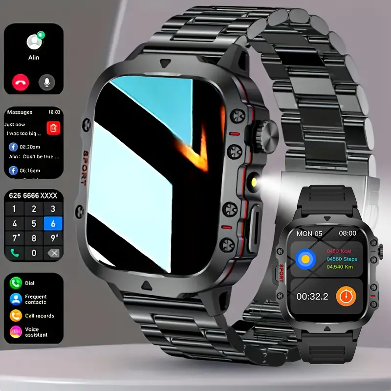 LED 조명이 탑재된 스마트 워치, 무선 통화/다이얼링 - Smartwatch Watches Wallpaper 리뷰 및 가격