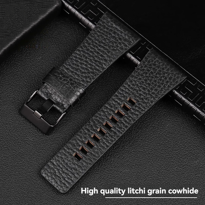 Lychee Patterned Cowhide Watch - Diesel Watches Smartwatch 리뷰 및 가격