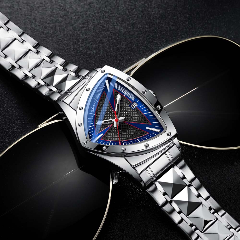첸시 고급 남성용 시계 쿼츠 손목시계 캐주얼 속이 빈  - Smartwatch Luxury Watches 리뷰 및 가격