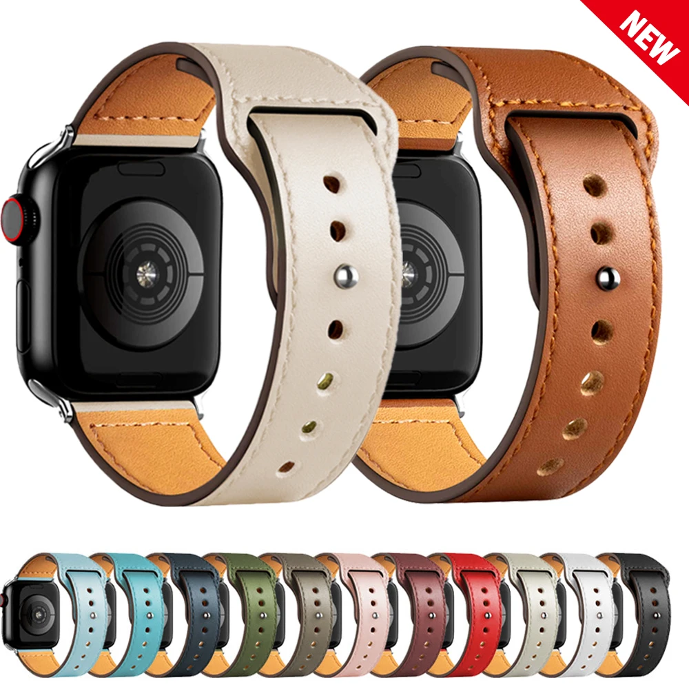 Apple watch Ultra 2 용 가죽 밴드 49 - Smartwatch Apple Watches For Women 리뷰 및 가격