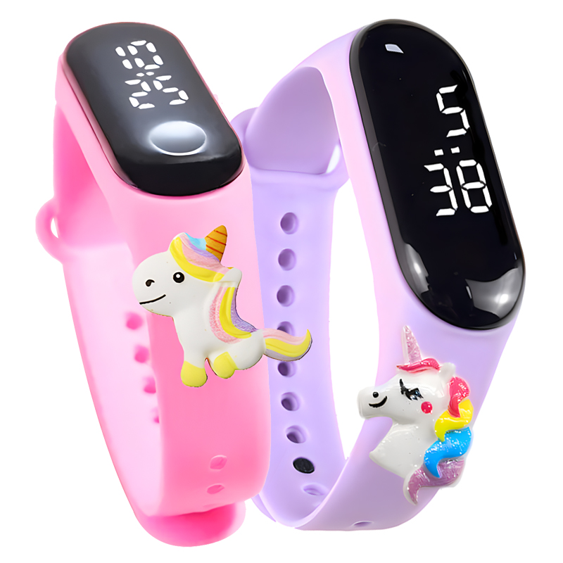 럭셔리 키즈 스포츠 시계 방수 스마트 터치 스크린 디지 - Smartwatch Digital Watches For Kid Girl 리뷰 및 가격