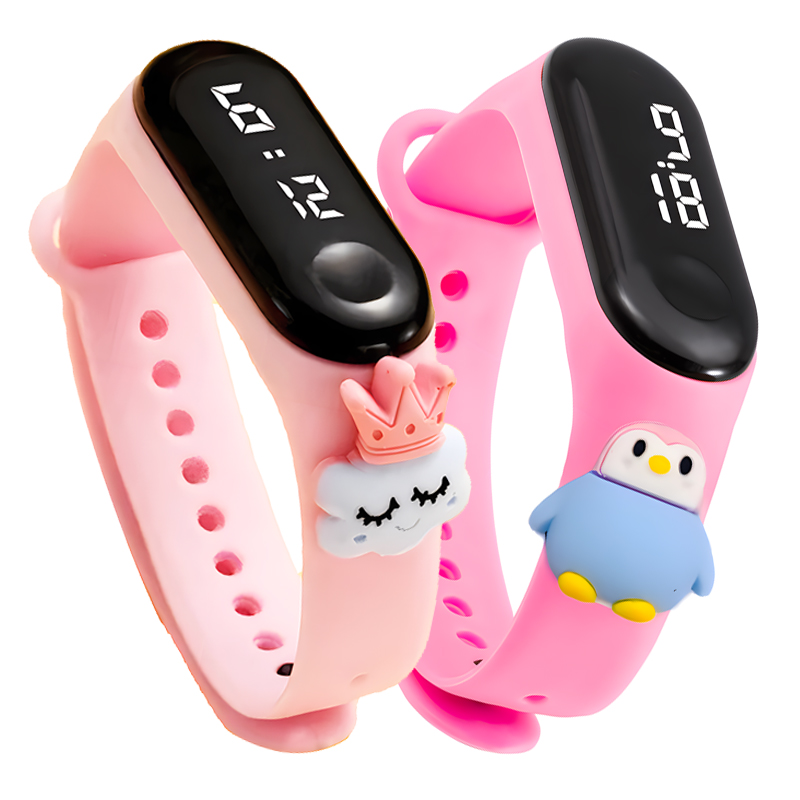 럭셔리 키즈 스포츠 시계 방수 스마트 터치 스크린 디지 - Smartwatch Digital Watches For Kid Girl 리뷰 및 가격