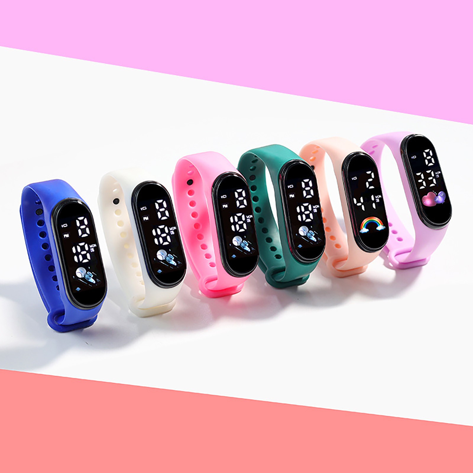 어린이 시계 생일 선물 남아 여아 만화 캐릭터 키즈 시 - Smartwatch Digital Watches For Kid Girl 리뷰 및 가격